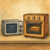 Mikrowelle mit Grill oder Backofen